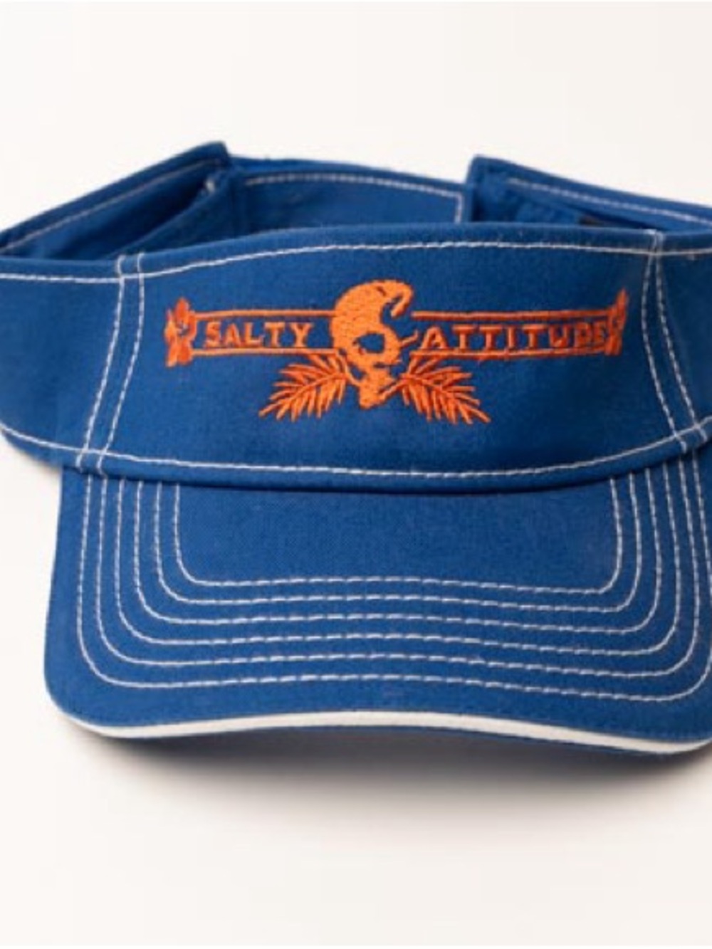 OTTO Blue Visor with Red Logo